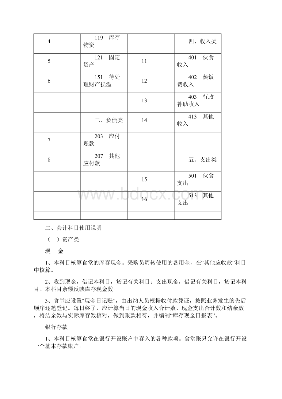 中小学幼儿园食堂会计核算办法.docx_第2页