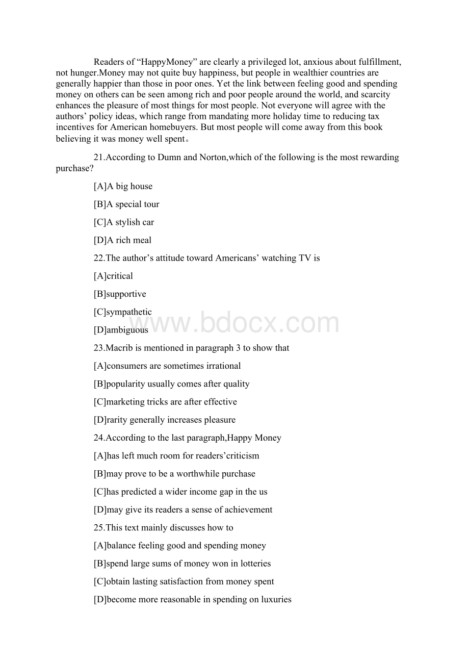 全国研究生考试英语二真题和详细答案解析文档格式.docx_第3页