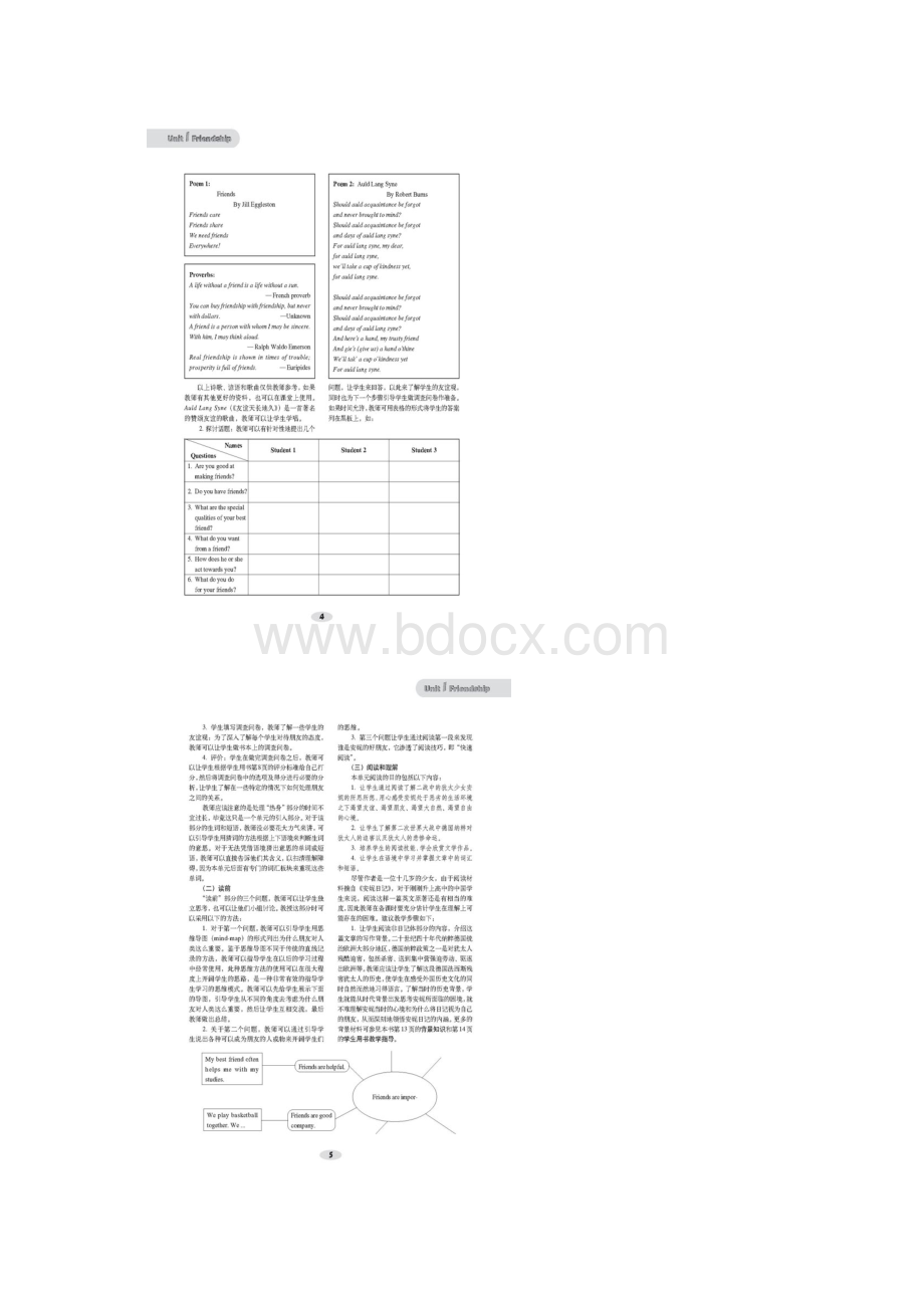 人教版高一英语必修一Unit 1教案Word格式.docx_第3页