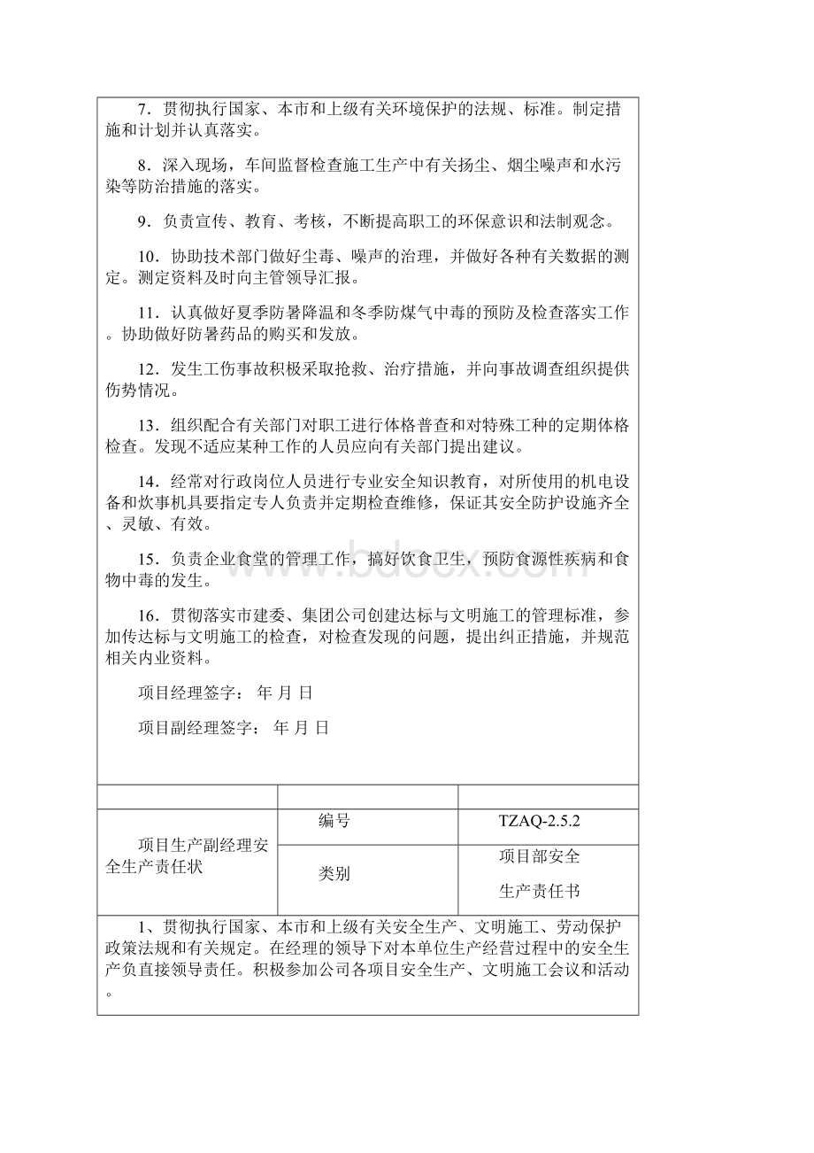 25项目副经理安全生产责任书.docx_第2页