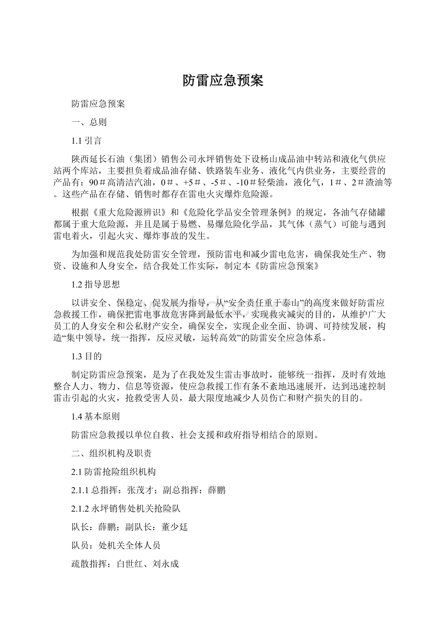 防雷应急预案.docx