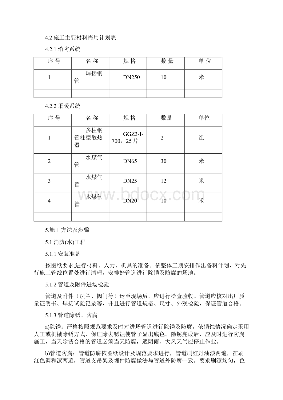 采光间给水排水及采暖施工方案Word下载.docx_第3页