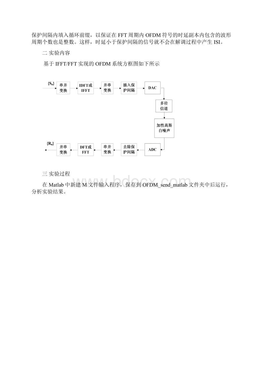 实验四OFDM正交频分复用的调制与解调.docx_第2页