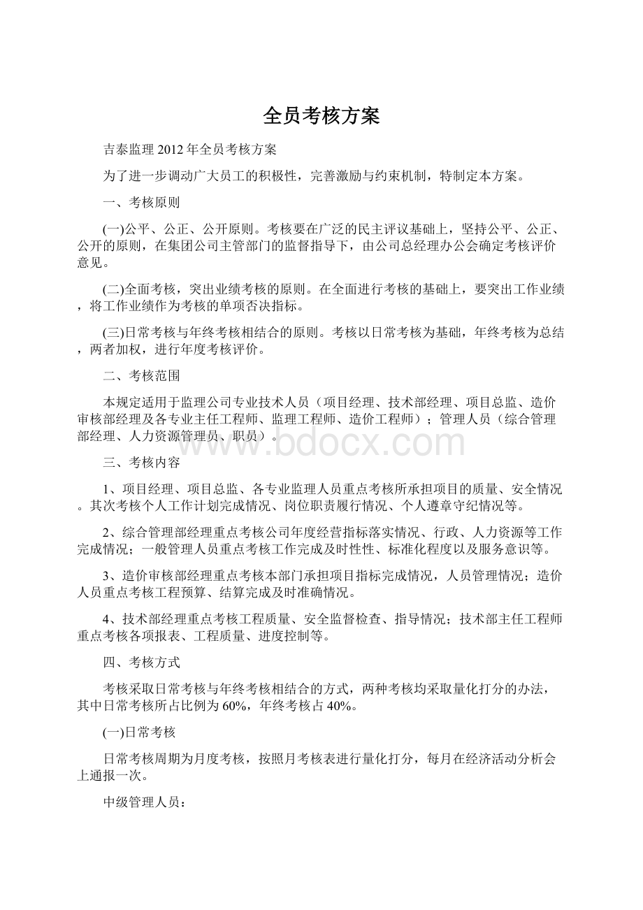 全员考核方案.docx