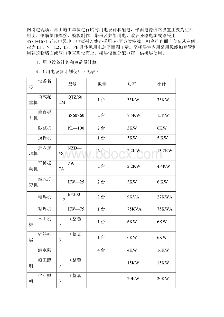 临时用电施工组织设计编制方案.docx_第3页