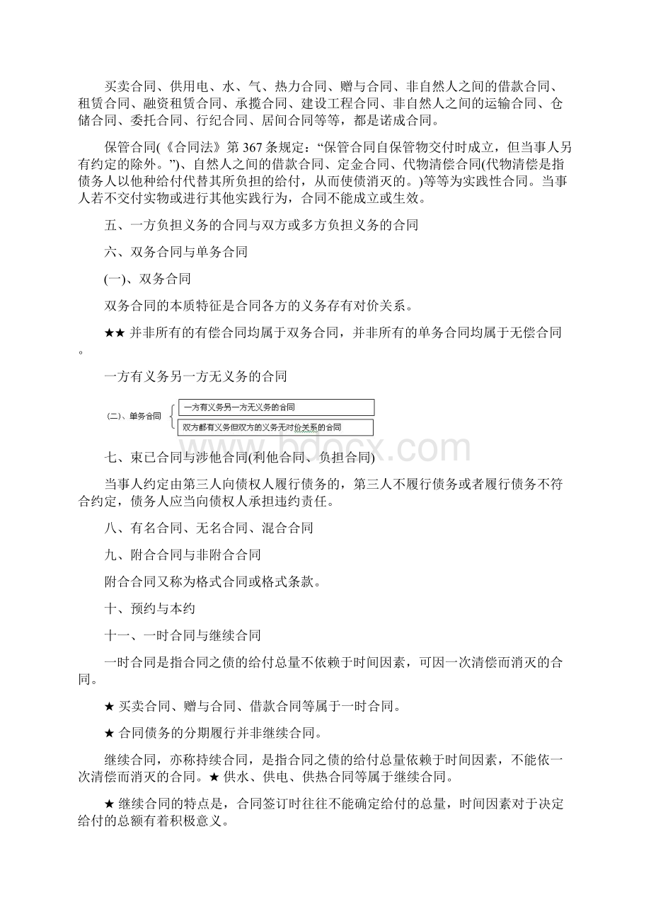 江苏自考合同法串讲讲义Word格式文档下载.docx_第3页