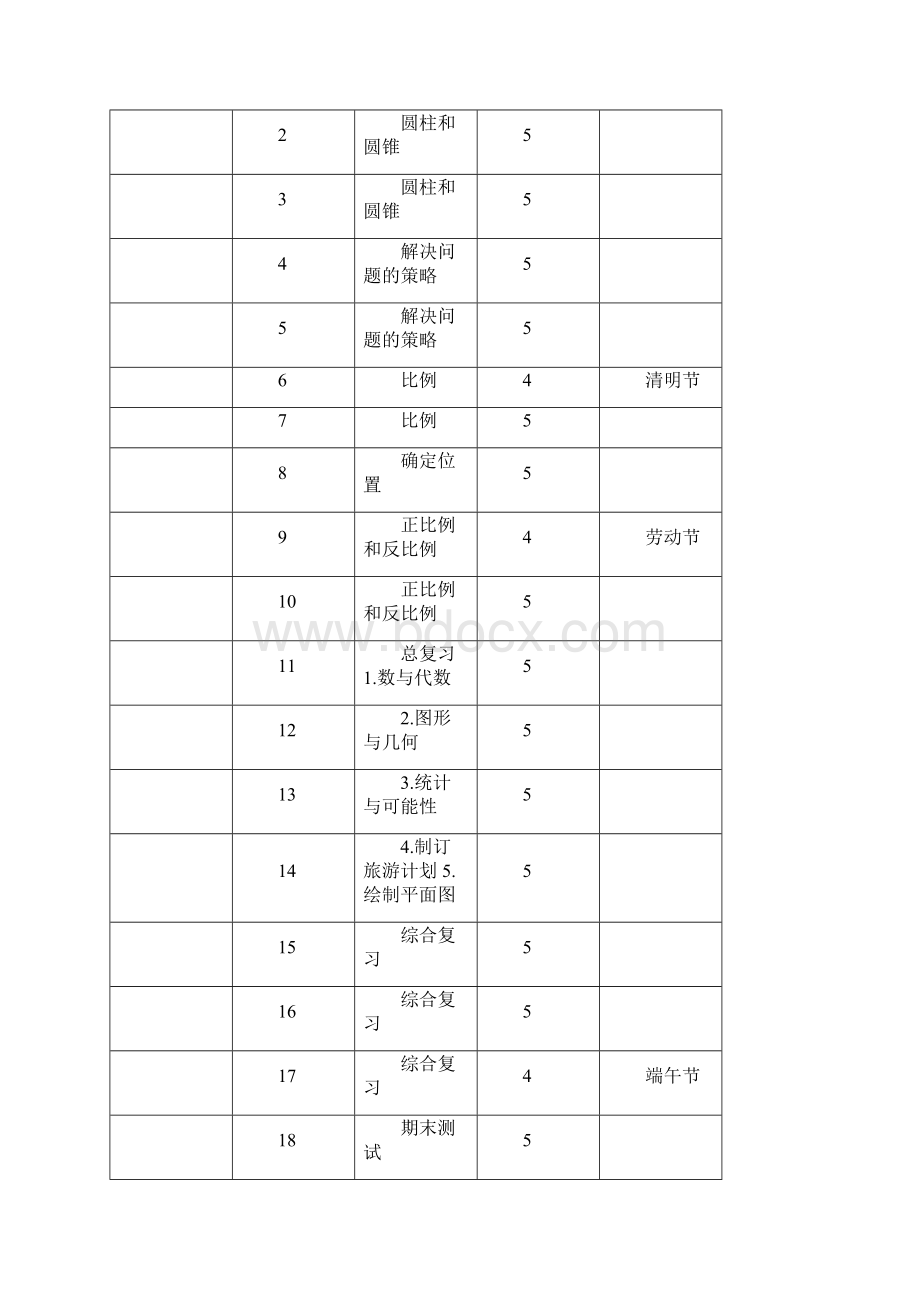 最新苏教版六年级下册数学教案完整版Word下载.docx_第3页