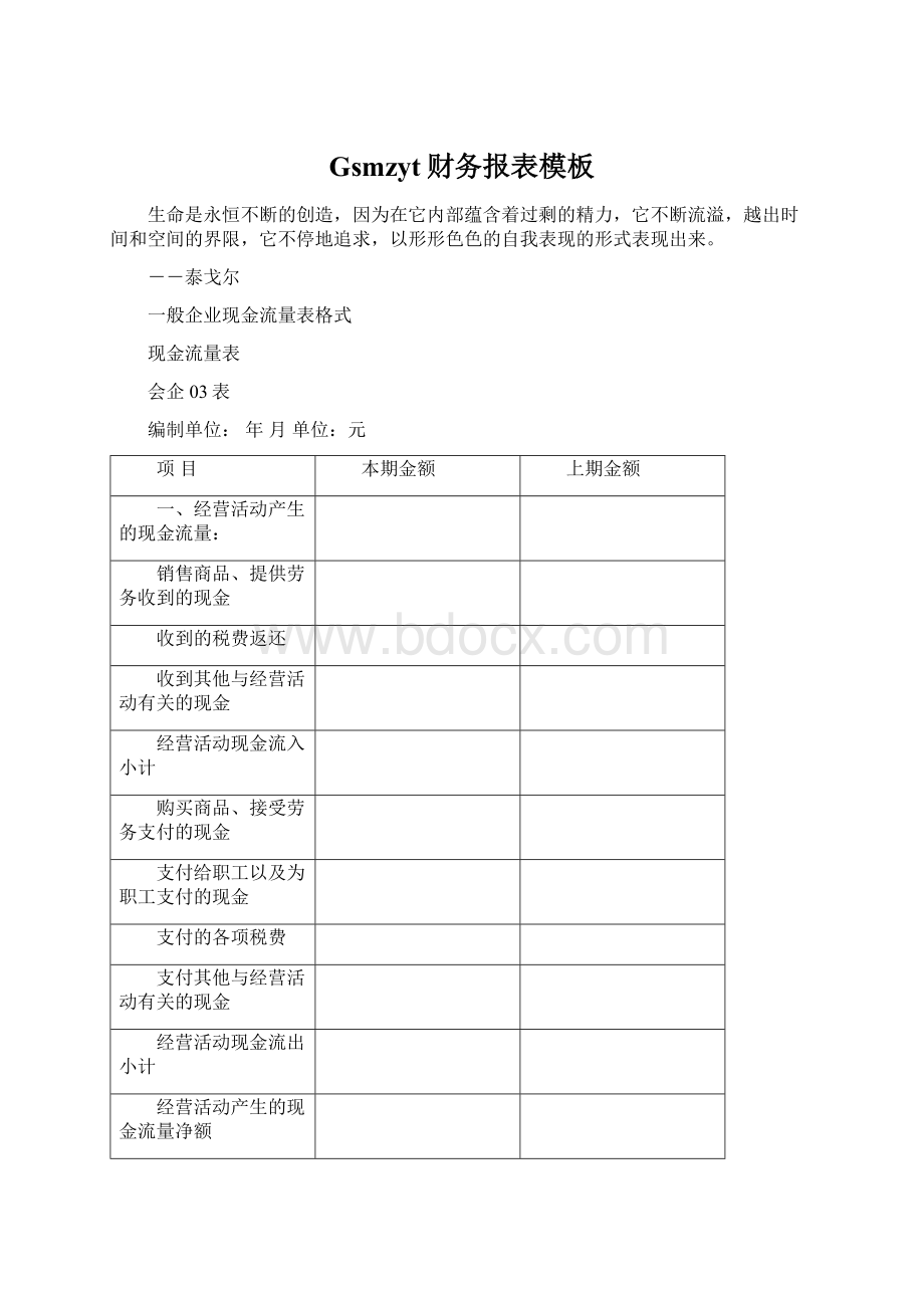 Gsmzyt财务报表模板Word文档格式.docx_第1页