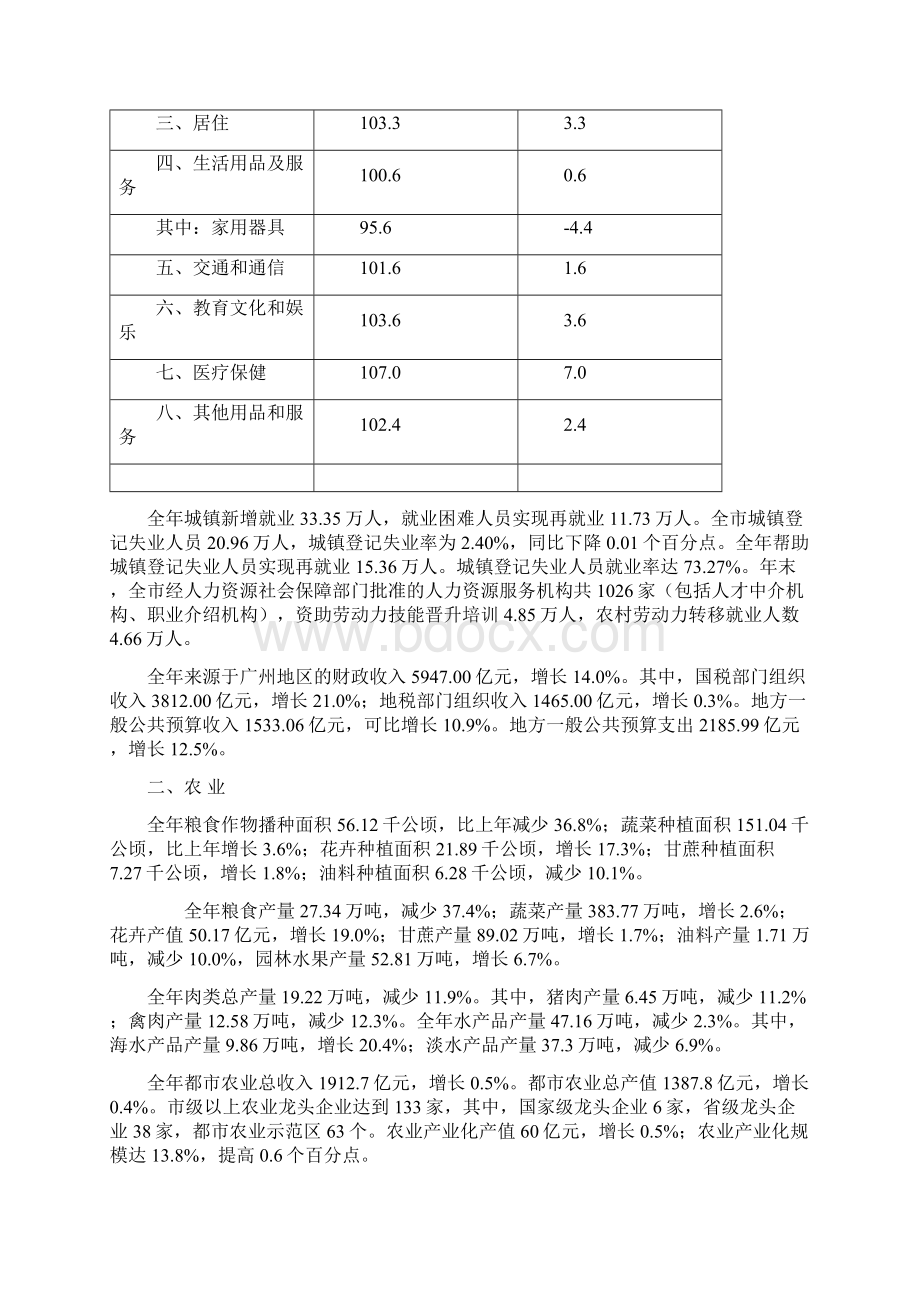 广州国民经济和社会发展统计公报Word格式文档下载.docx_第3页