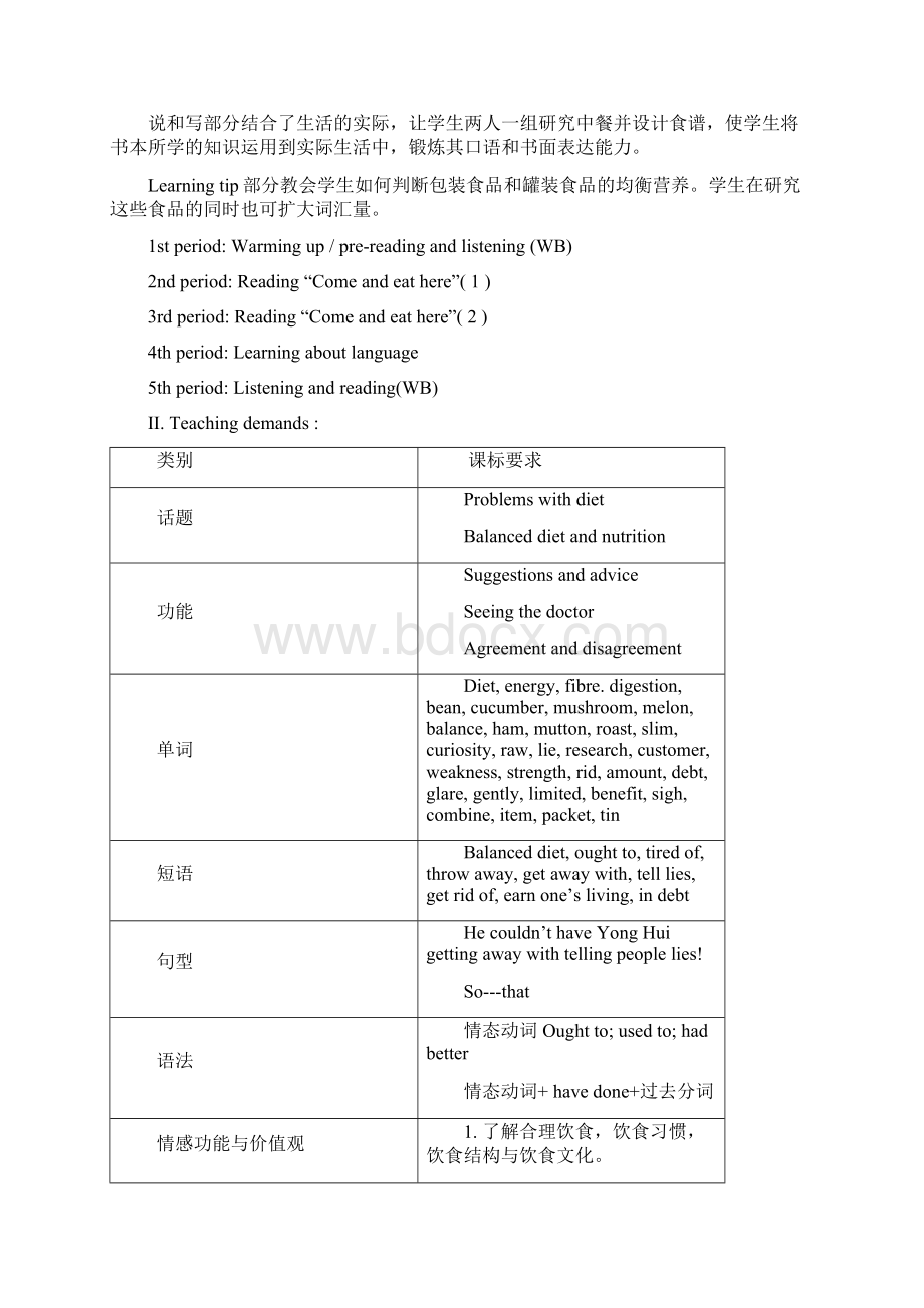 人教新课标必修三Unit 2 教案.docx_第2页