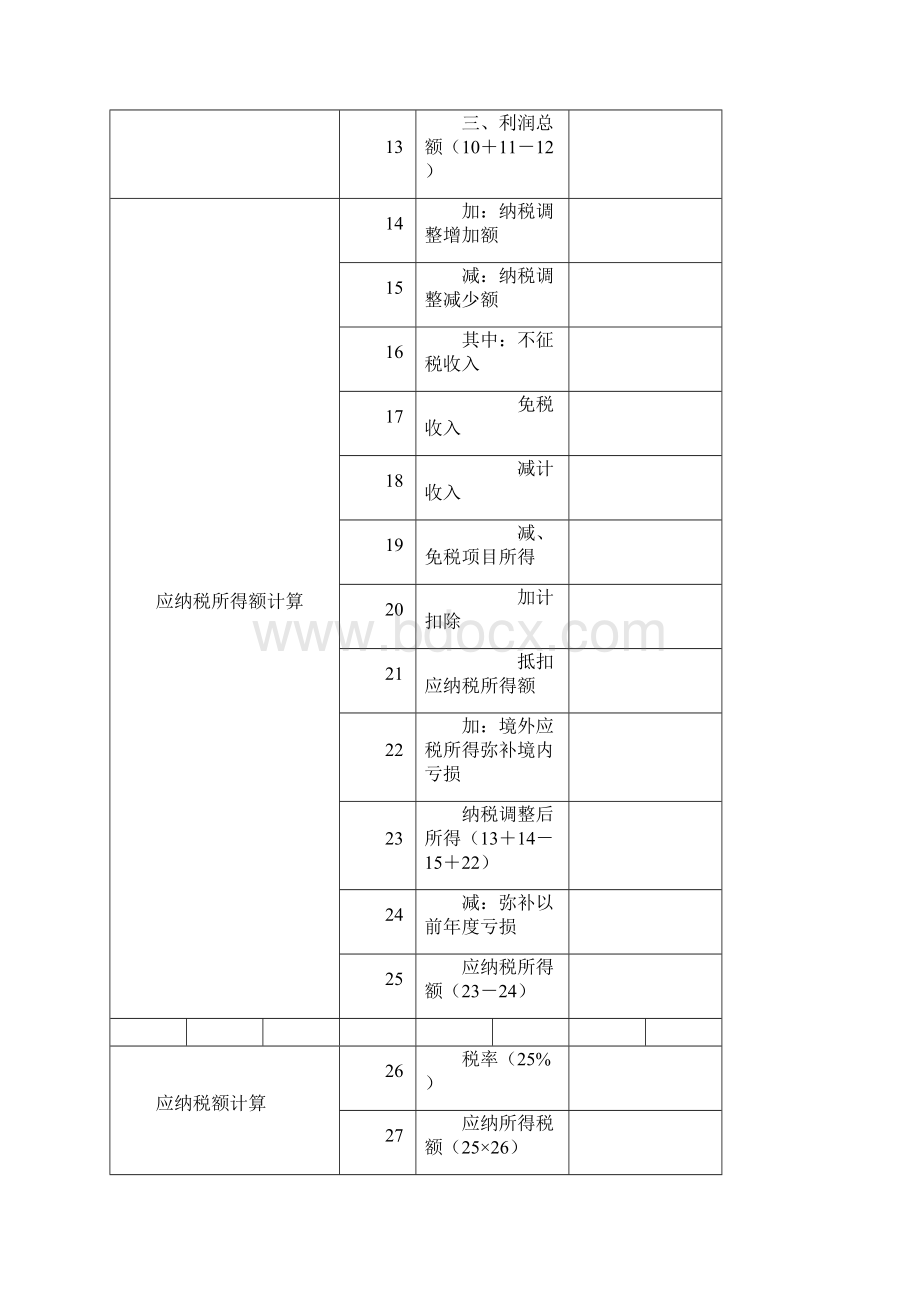 企业所得税年度申报表A类.docx_第2页