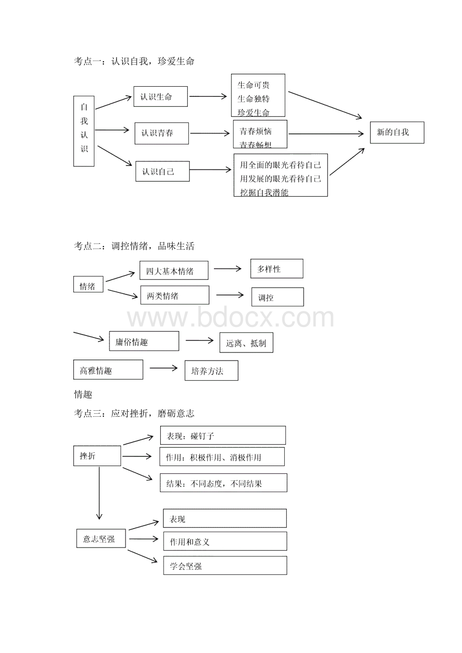 初中政治思维导图高清版1.docx_第2页