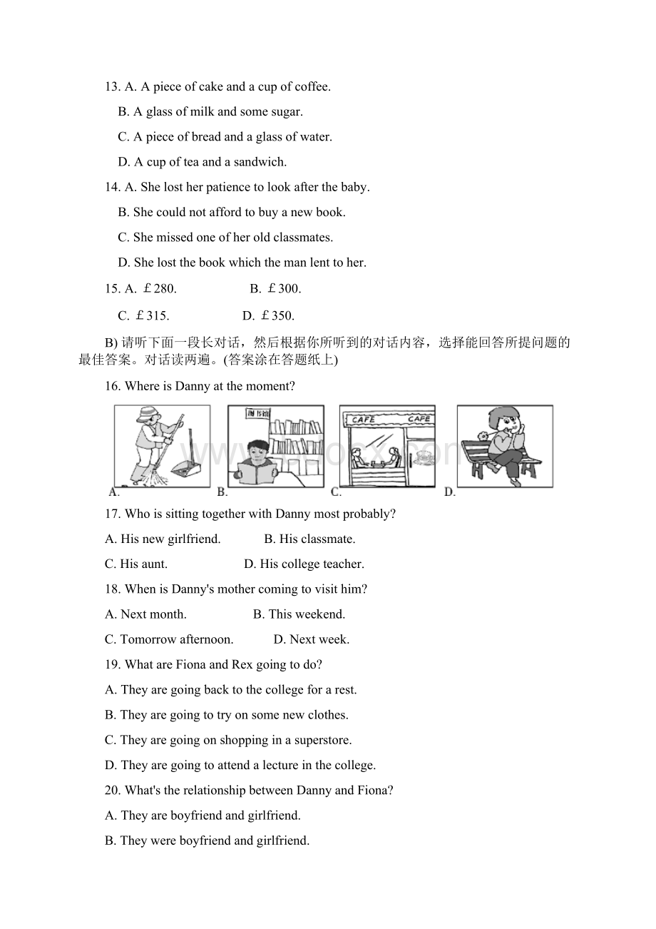 全国中学生英语能力竞赛NEPCS初赛高二组试题及答案.docx_第3页