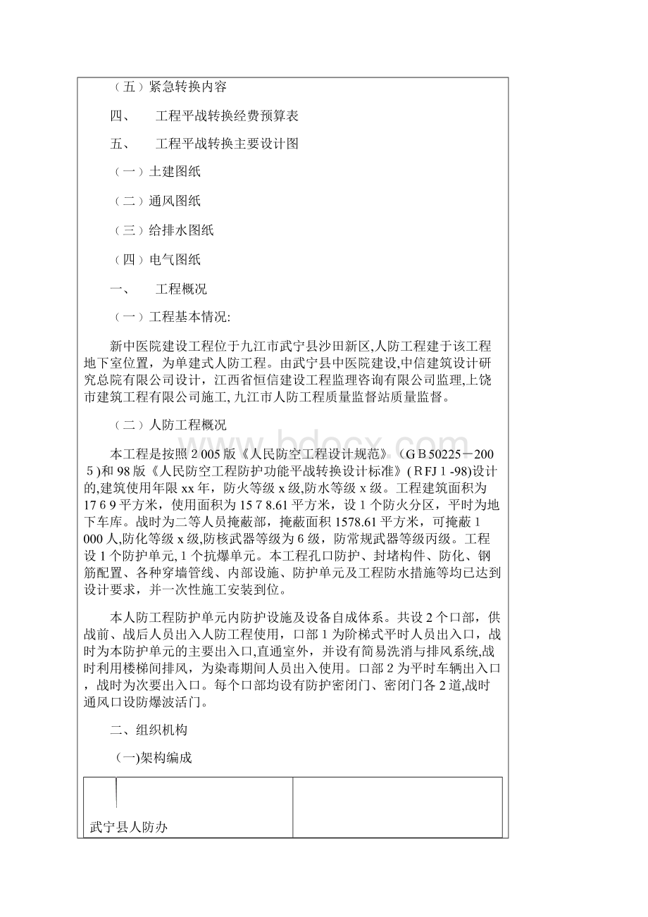 人防工程平战转换方案样本.docx_第2页