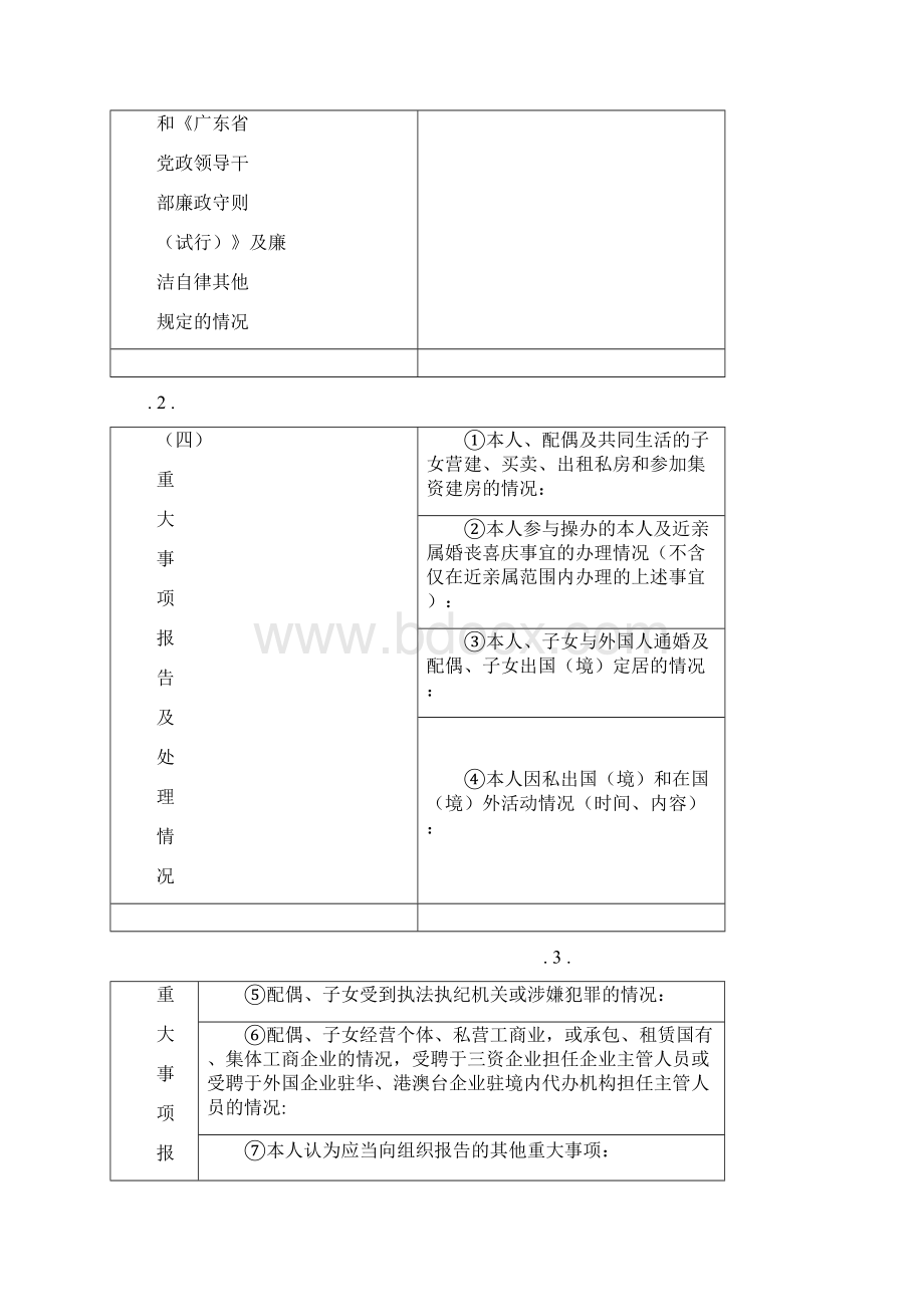 广东省领导干部廉政卷宗空白表Word格式.docx_第3页