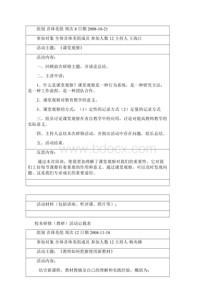 校本研修教研活动记载表精.docx_第2页