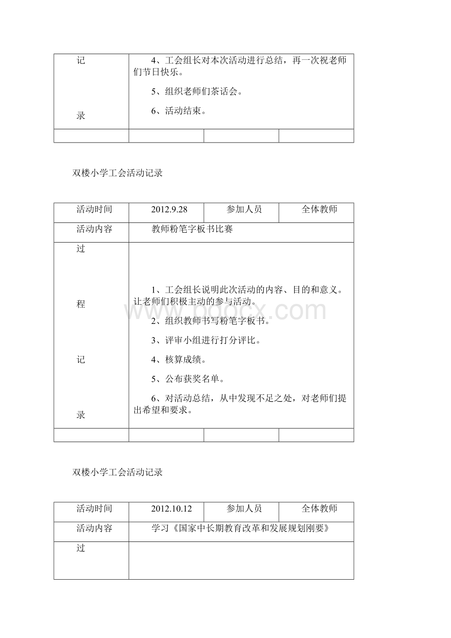 学校工会活动记录3Word文档格式.docx_第2页