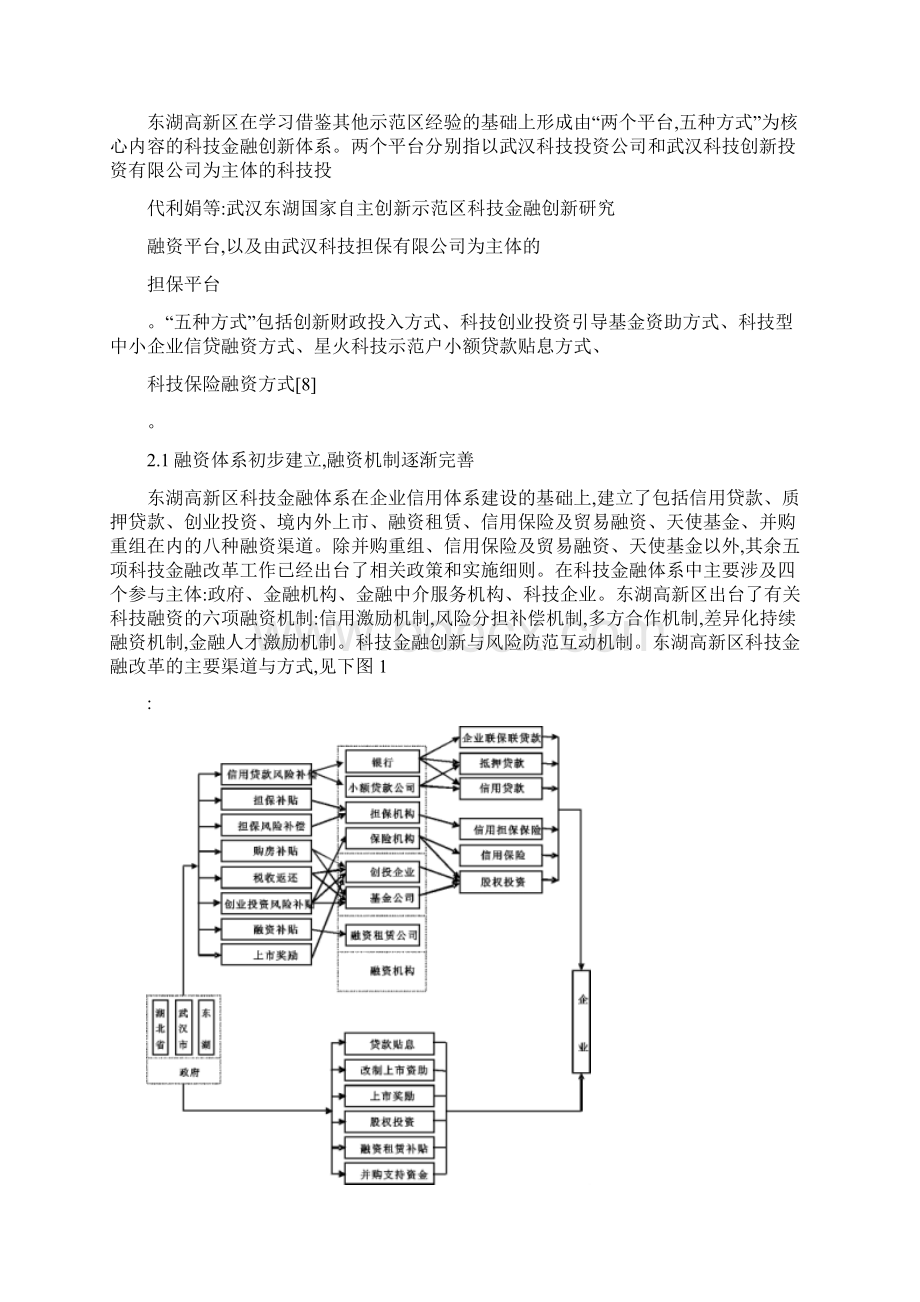 武汉东湖国家自主创新示范区科技金融创新研究代利娟解读.docx_第3页