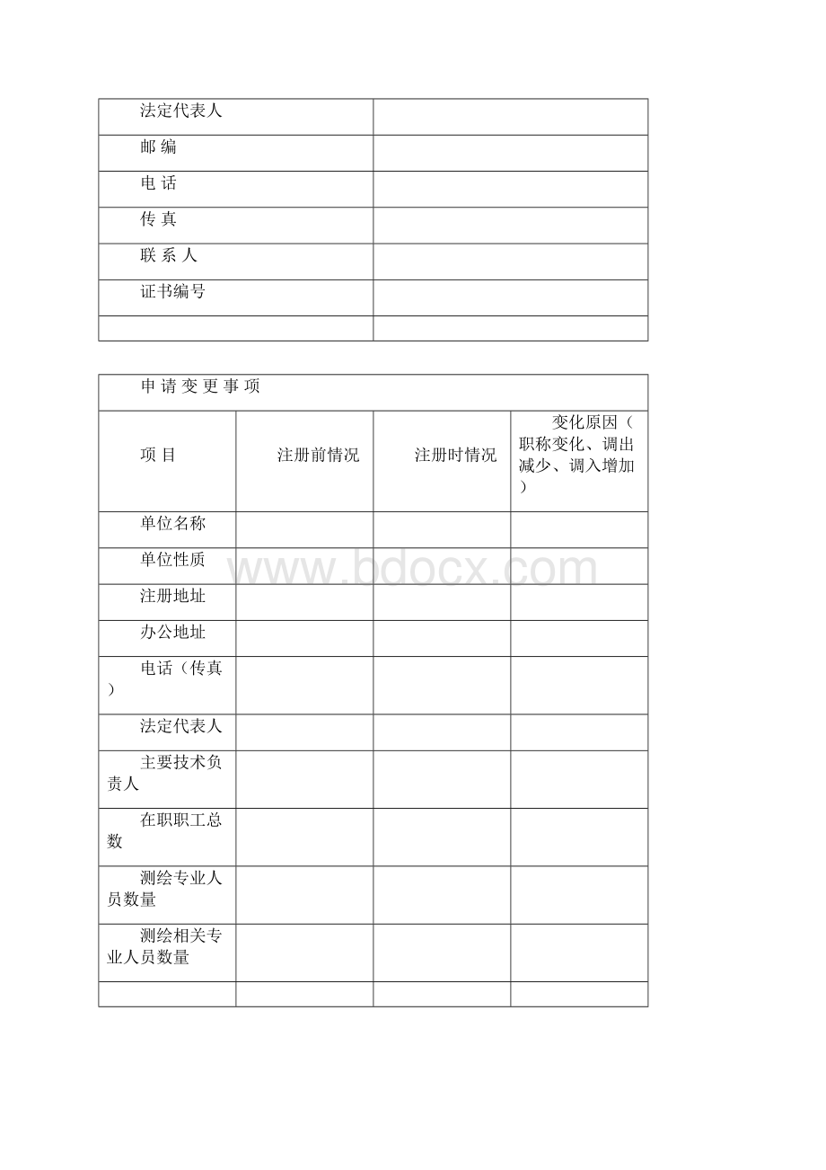 测绘资质注册报告书.docx_第2页