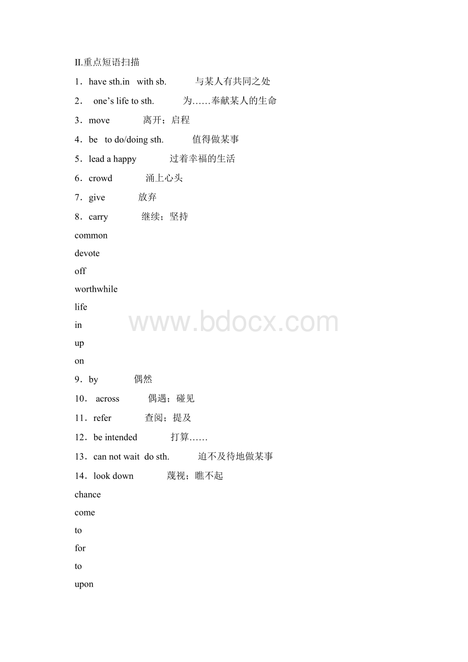 届高考英语一轮复习精讲精练学案必修4Unit1 WomenofachievementdocWord文件下载.docx_第2页