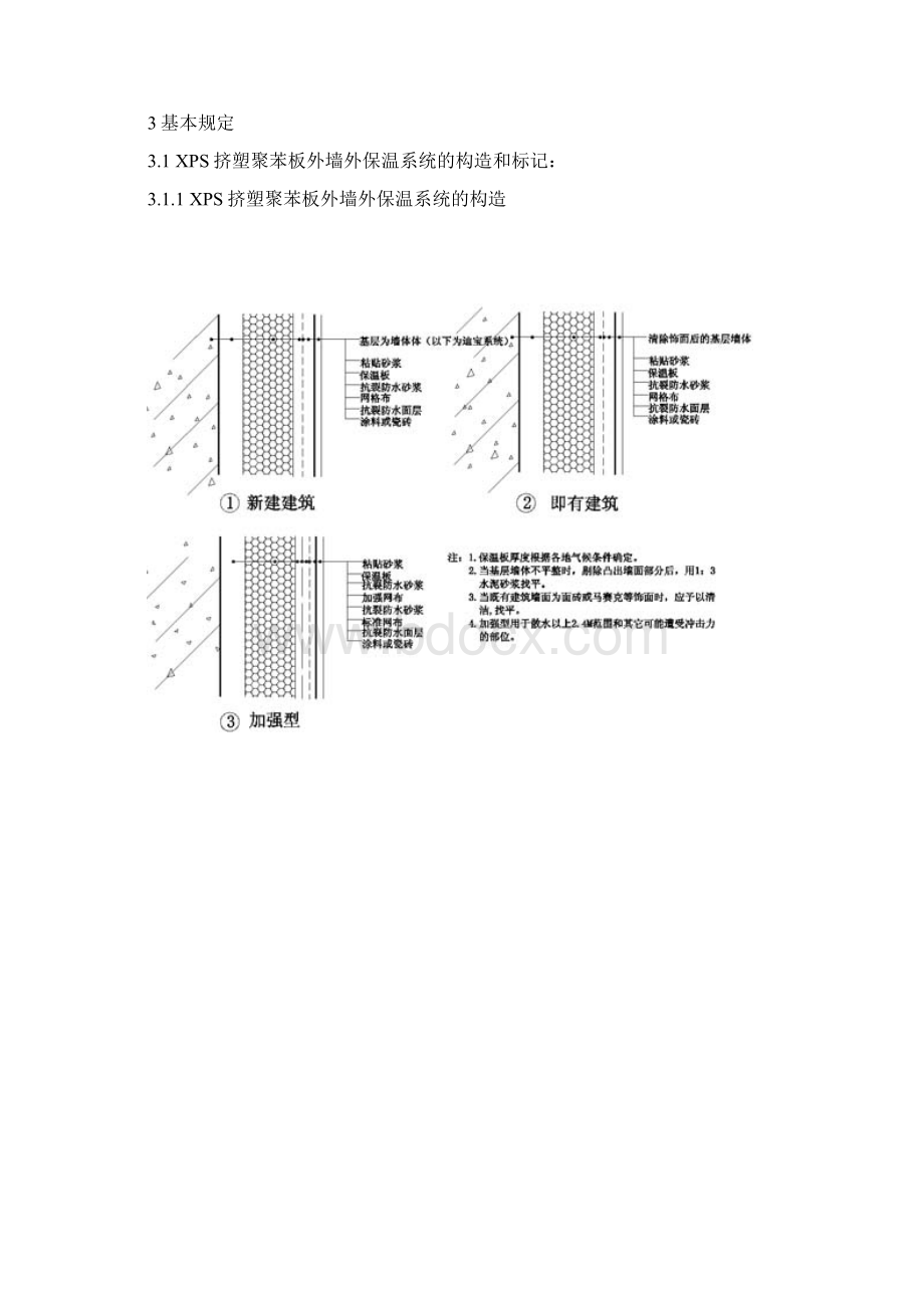 XPS挤塑聚苯板外墙外保温工程施工工艺标准.docx_第3页