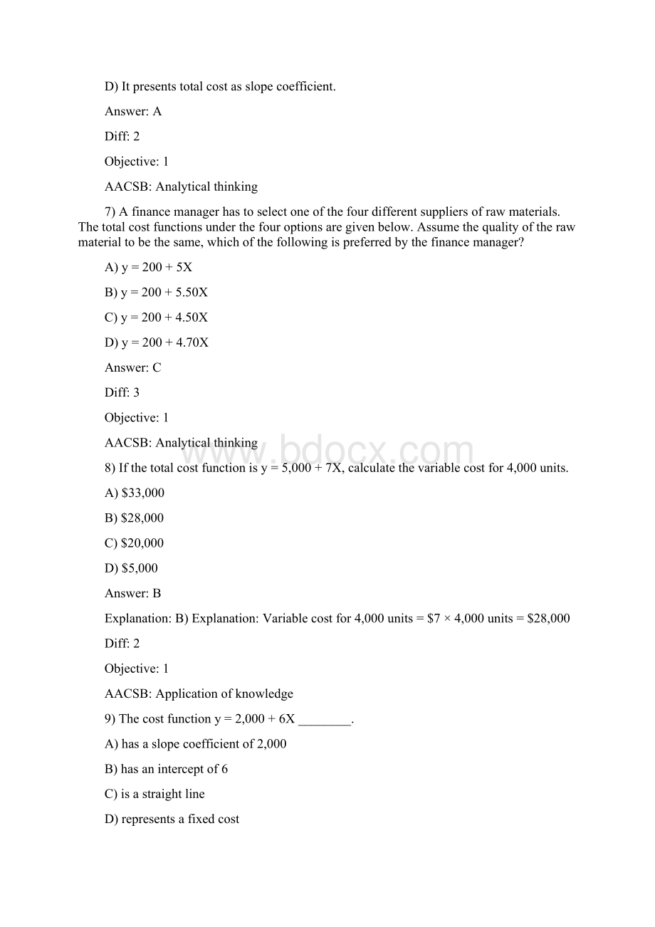 cost accounting test bank chapter 10.docx_第3页