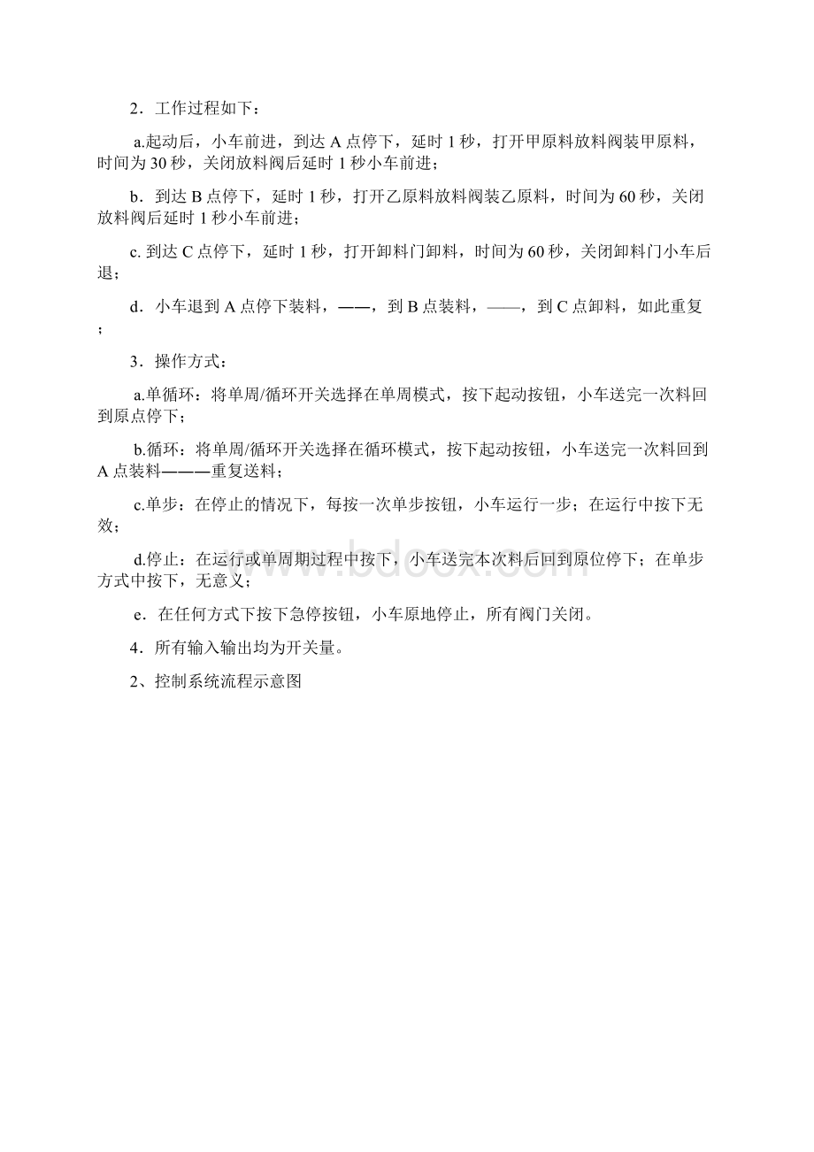 自动循环配送料PLC控制系统设计论文.docx_第2页