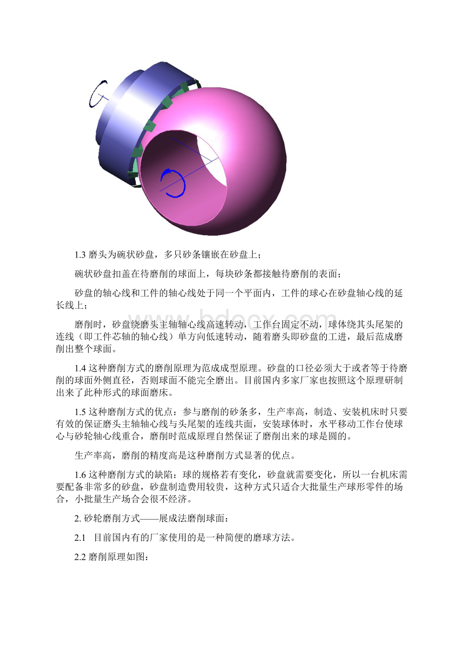 球面磨削方式和球面磨削机床探讨Word文档格式.docx_第2页