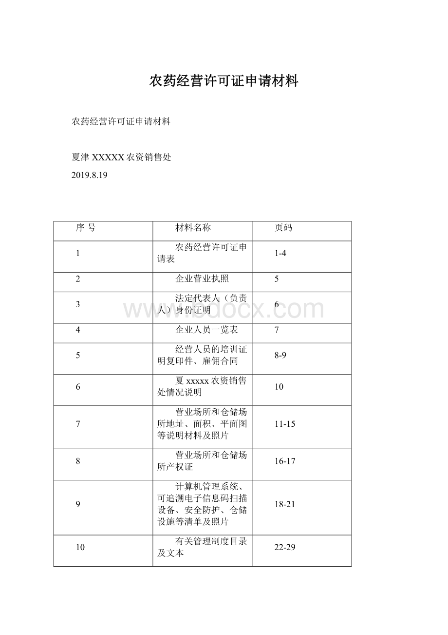 农药经营许可证申请材料Word下载.docx_第1页