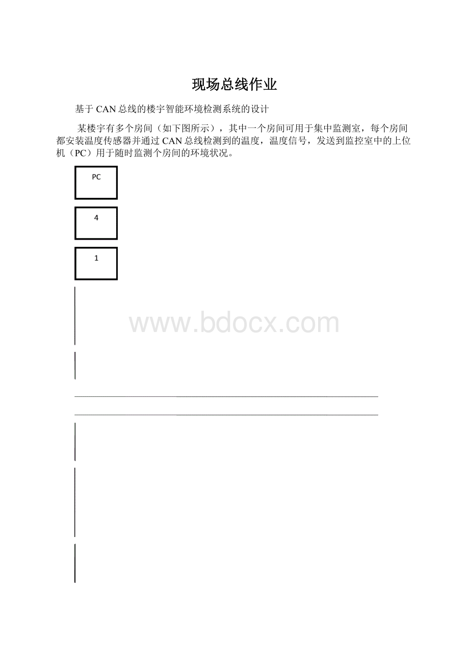 现场总线作业Word下载.docx