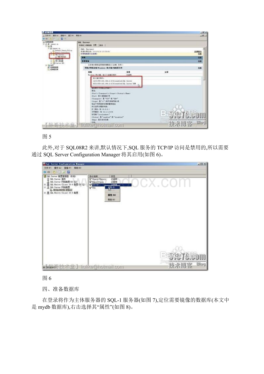 sql server镜像服务器安装文档Word文档格式.docx_第2页