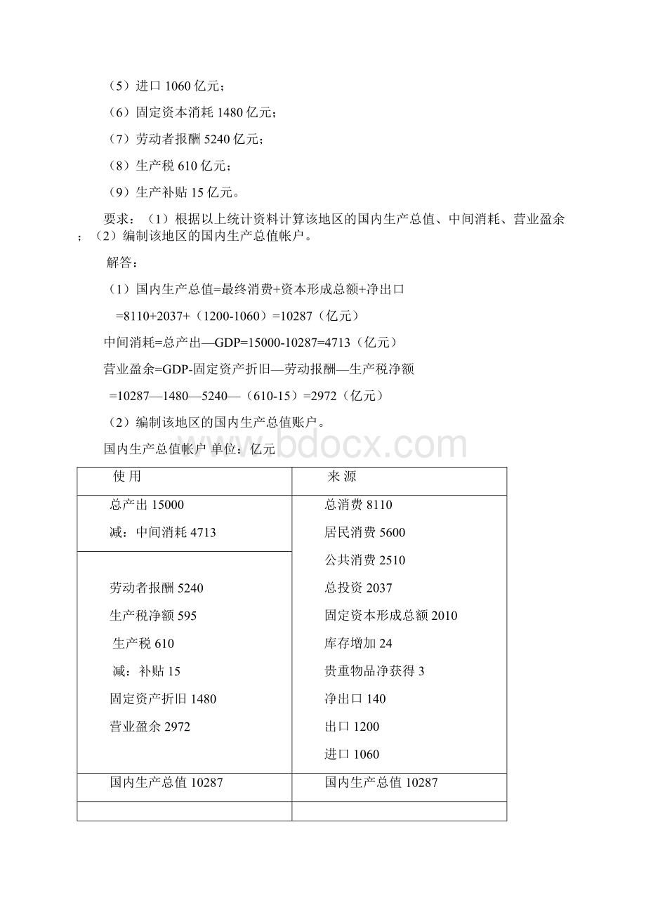 国民经济核算形成性考核册答案.docx_第3页