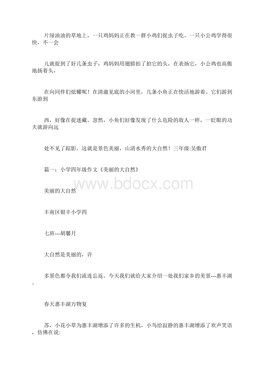 美丽的大自然图片Word格式.docx_第2页