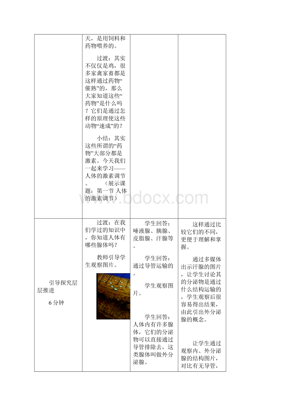 春季七年级生物下册351人体的激素调节济南版.docx_第3页