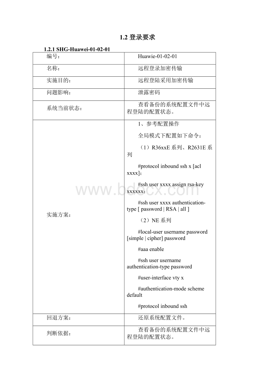 试议Huawei网络设备加固规范.docx_第3页
