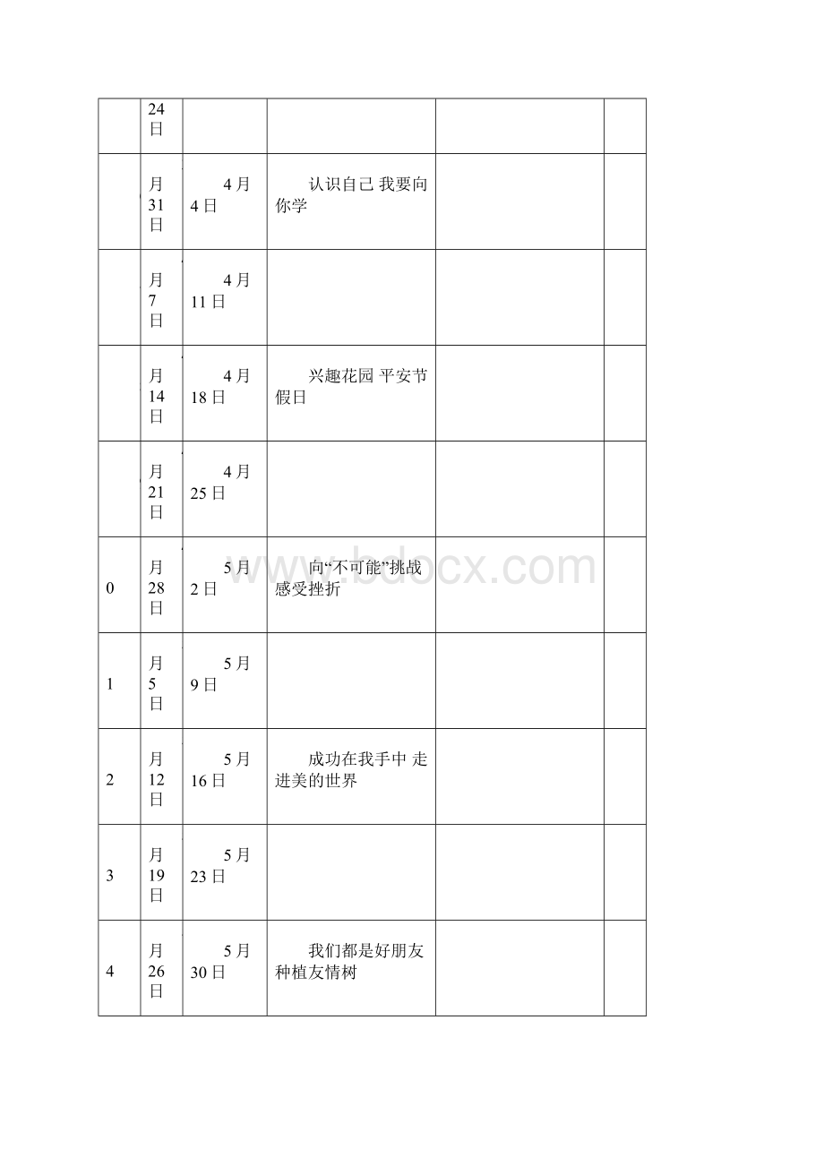 四年级健康教案1Word格式.docx_第2页