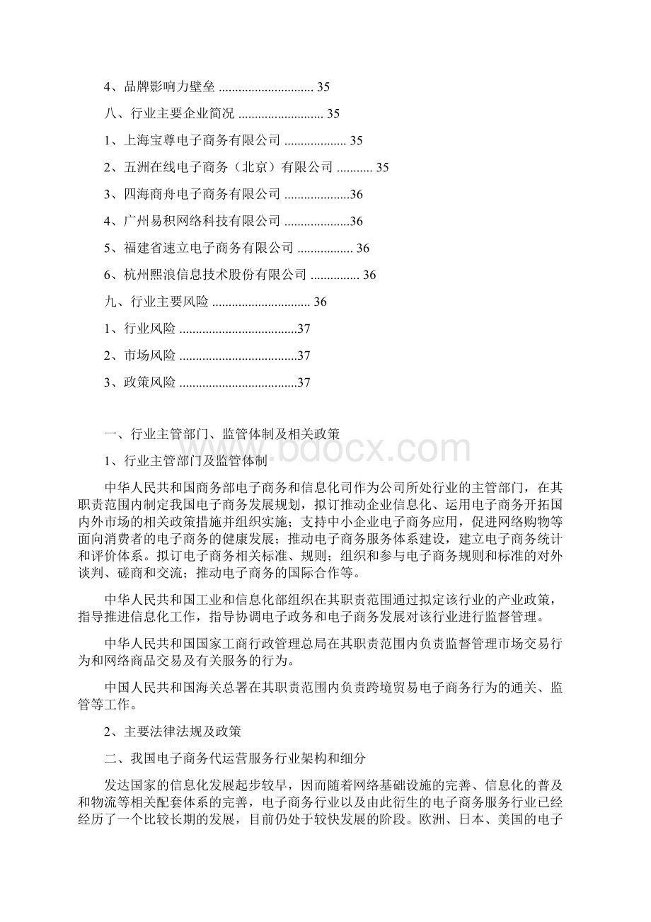 推荐精品跨境电商电子商务代运营服务行业分析报告.docx_第3页