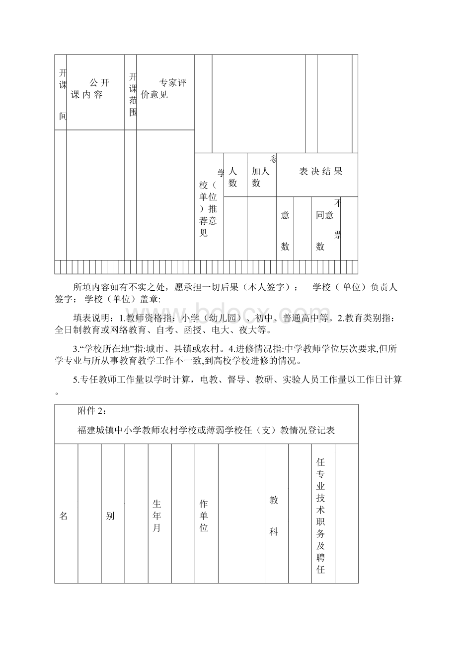 03 福建省中小学幼儿园教师申报教师职务任职资格评审简明表.docx_第3页