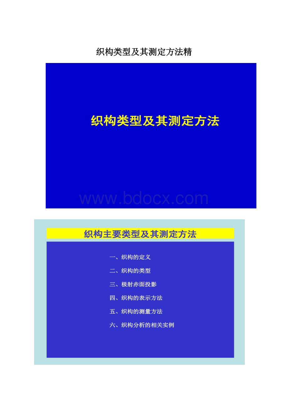 织构类型及其测定方法精.docx_第1页