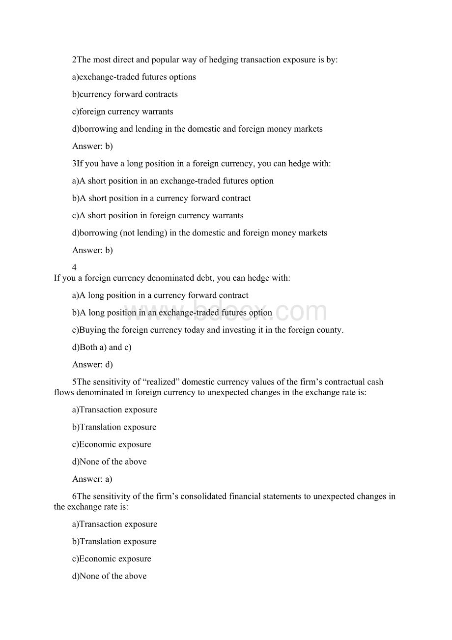 Ch008 Management of Transaction Exposure.docx_第2页