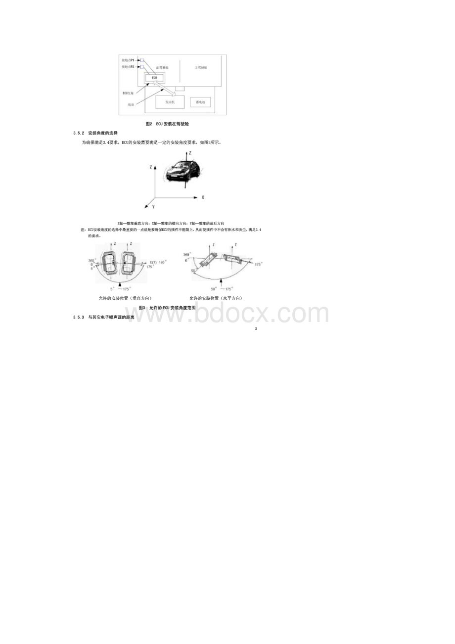 汽车发动机ECU整车布置规范Word下载.docx_第3页