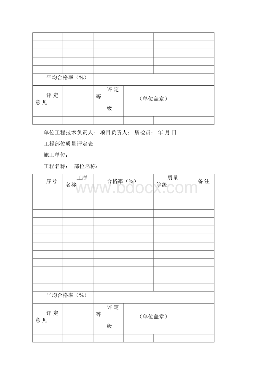 市政给排水工程验收表格p文档格式.docx_第3页