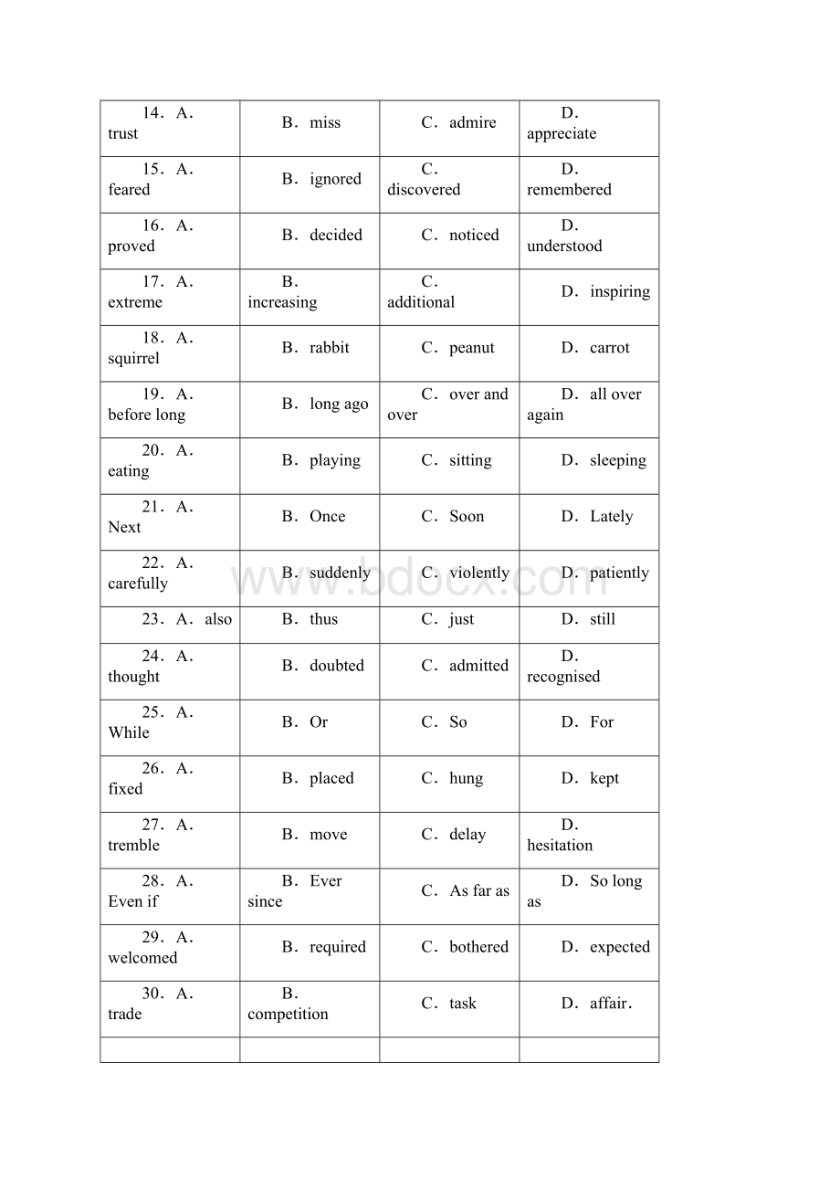 四川省高考英语真题及详细解析解析版学生版精校版.docx_第3页