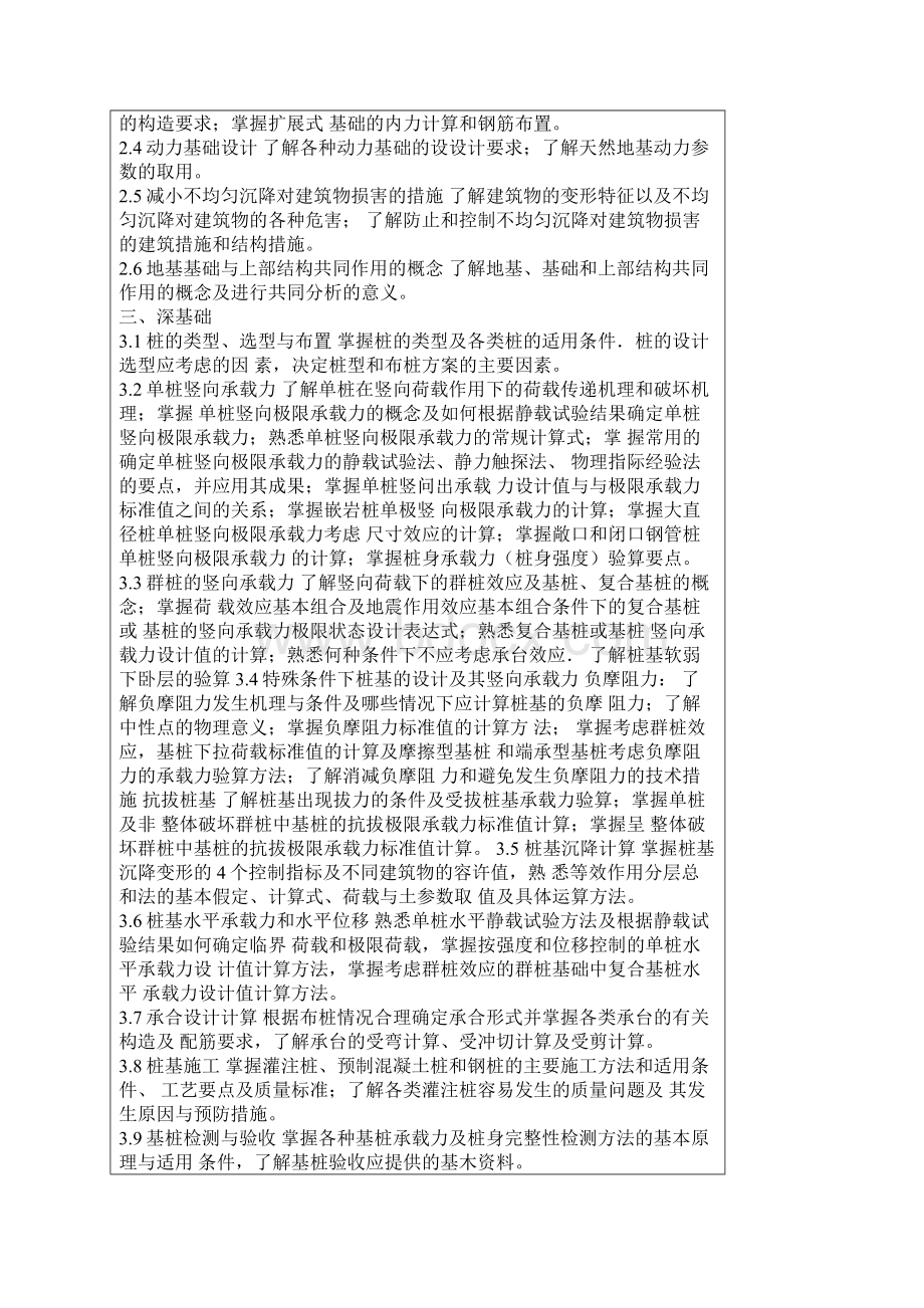 注册岩土工程师考试大纲 Microsoft Word 文档 2.docx_第2页