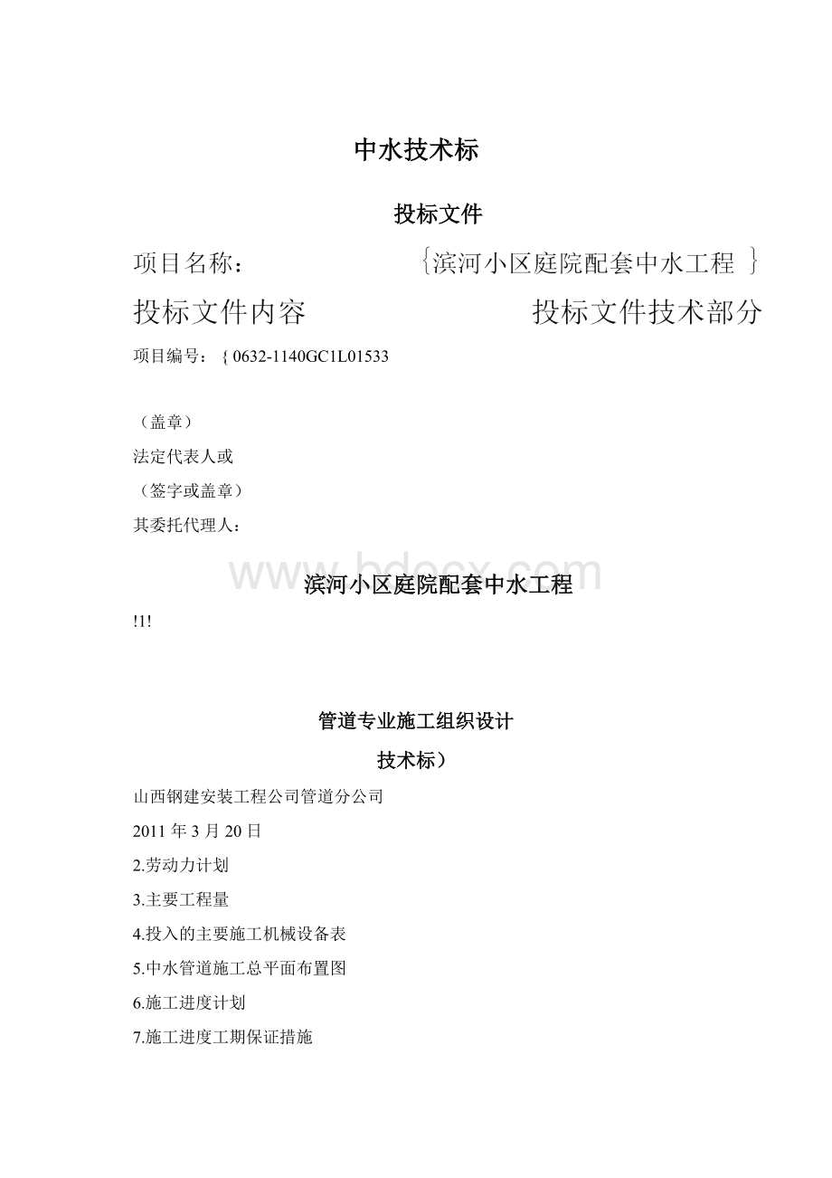 中水技术标Word文档格式.docx_第1页