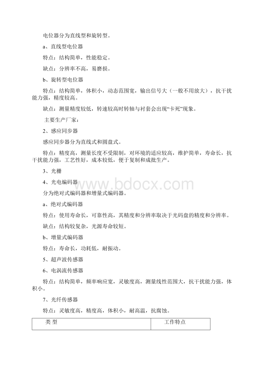 第五章 机电控制工程中的传感器选择文档格式.docx_第3页