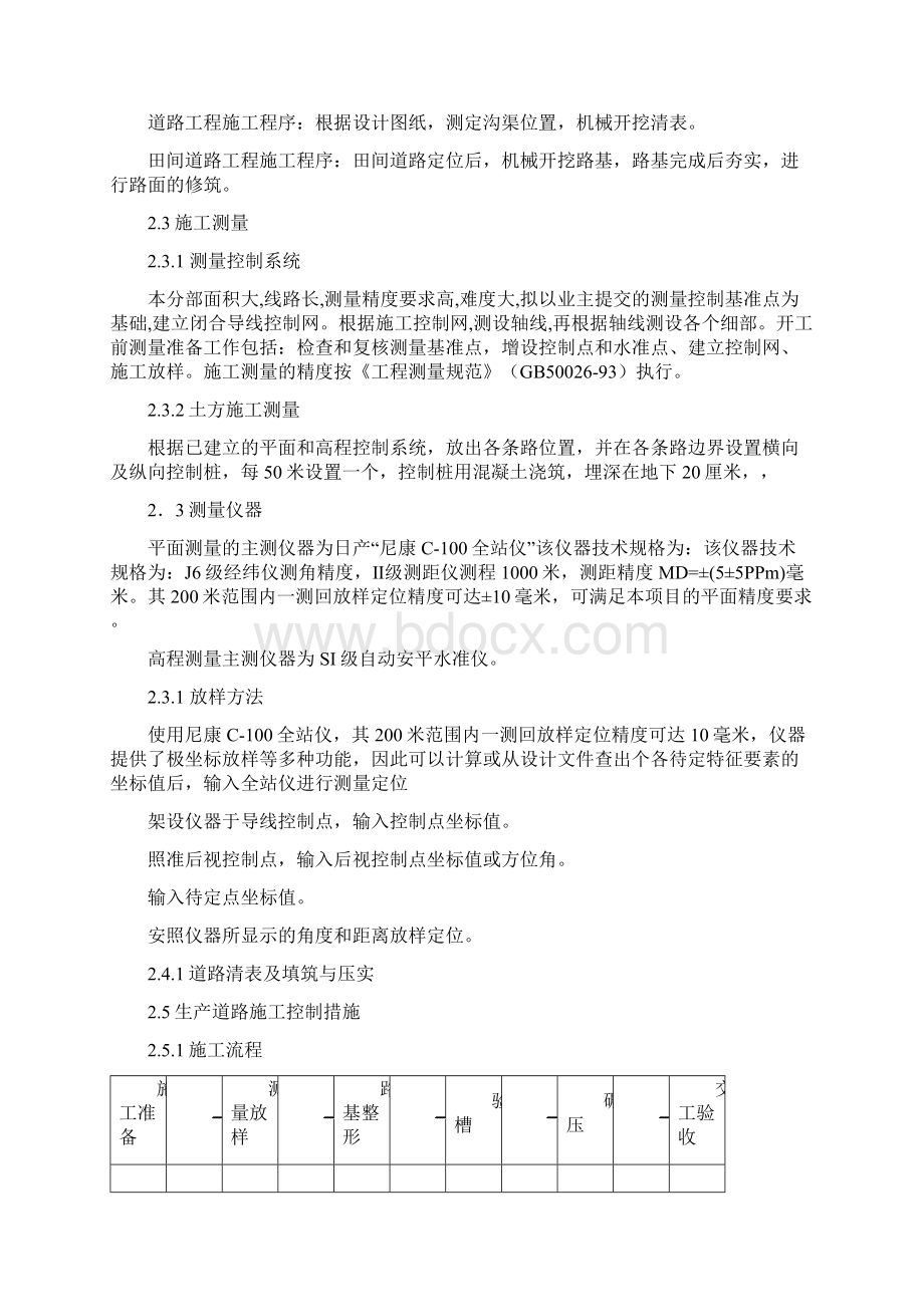 8道路分部开工报告.docx_第2页