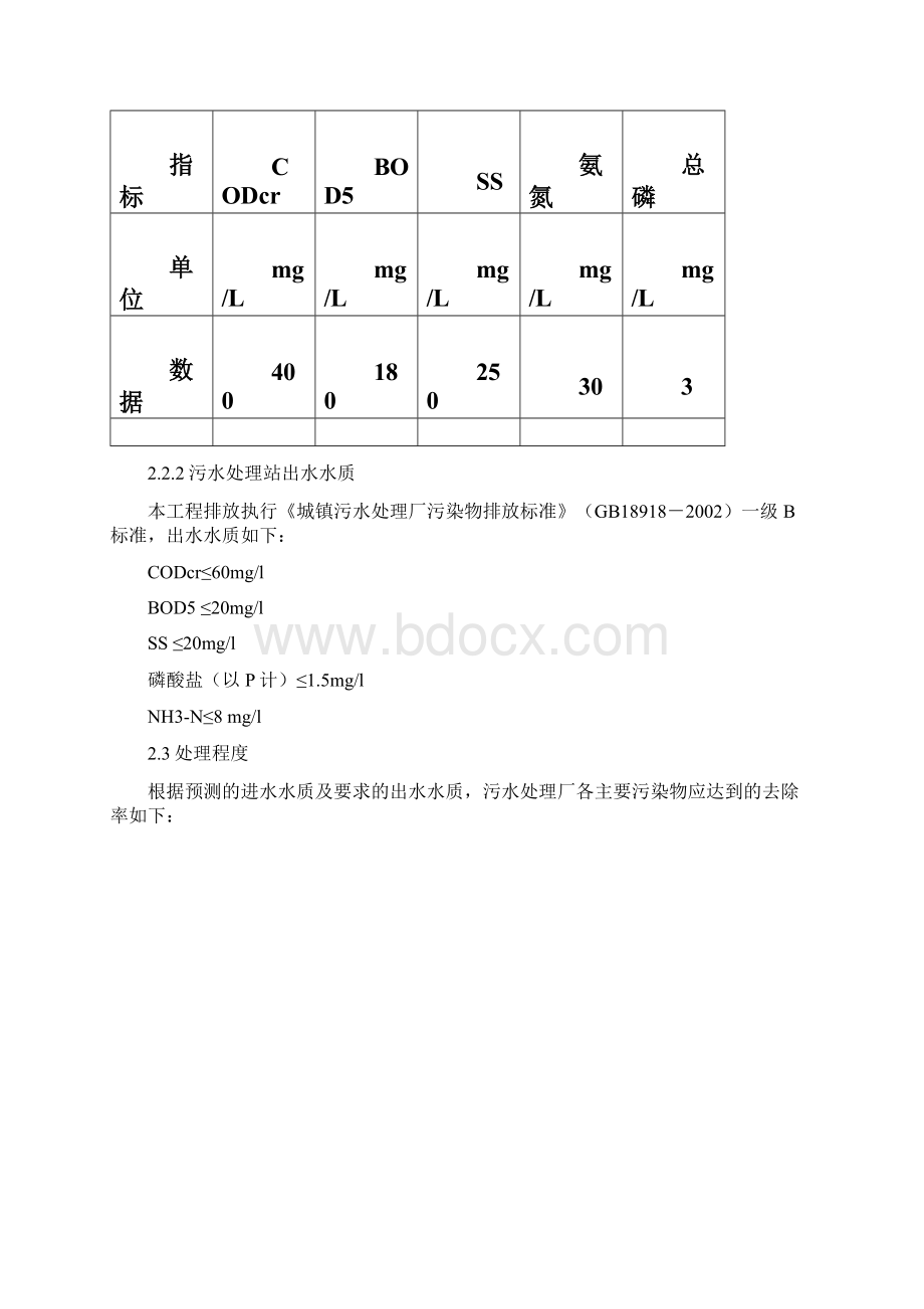 污水处理厂工程初设方案1000m3d人工湿地组合工艺.docx_第3页