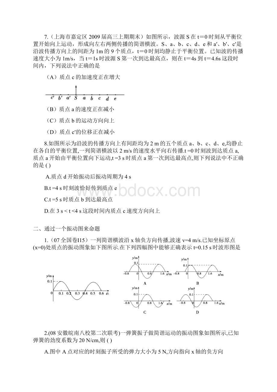 波动振动综合分析题.docx_第2页