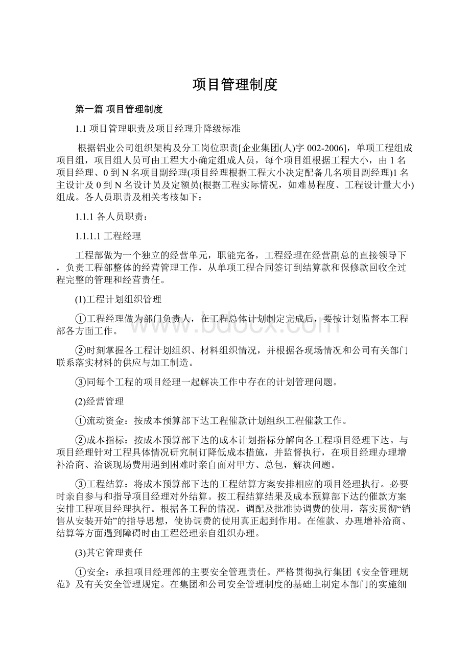 项目管理制度.docx